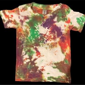Dark Colored Tie Dye Shirt
